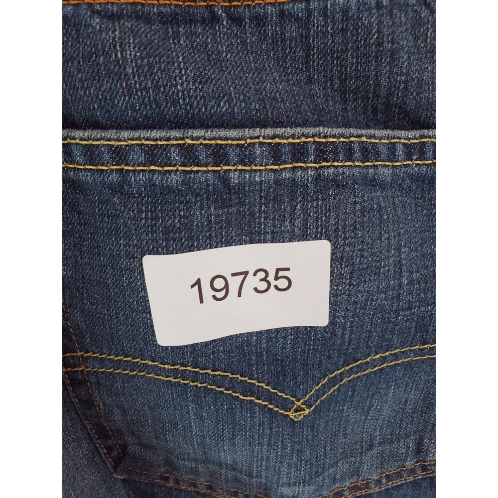 Levis 550 Jeans Mens 44x30 Blue Relaxed Tapered Heavy Denim Baggy Work Pants
